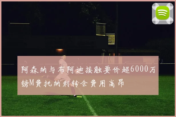 阿森纳与布阿迪接触要价超6000万镑M费托纳利转会费用高昂