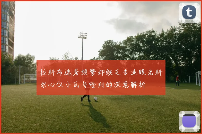拉科布选秀频繁却缺乏专业眼光科尔心仪小瓦与哈利的深意解析